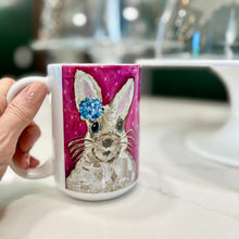 Load image into Gallery viewer, Hydrangea Bunny Mug