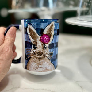Peony Bunny Mug
