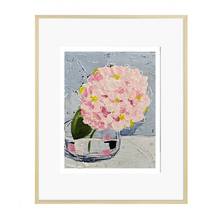 Load image into Gallery viewer, Hydrangea Print (Glass Vase)