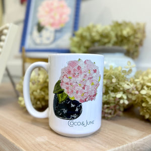 Hydrangea Mug