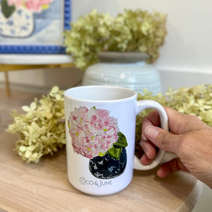 Hydrangea Mug