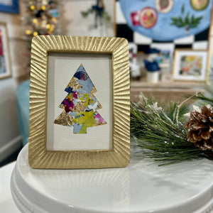 Framed Palette Tree