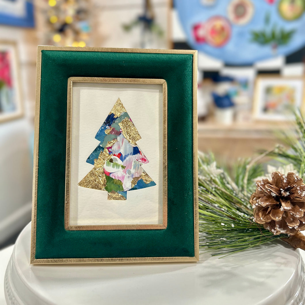 Framed Palette Tree