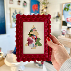 Framed Palette Tree