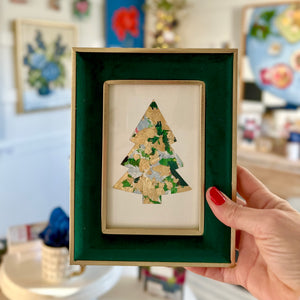 Framed Palette Tree