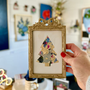 Framed Palette Tree