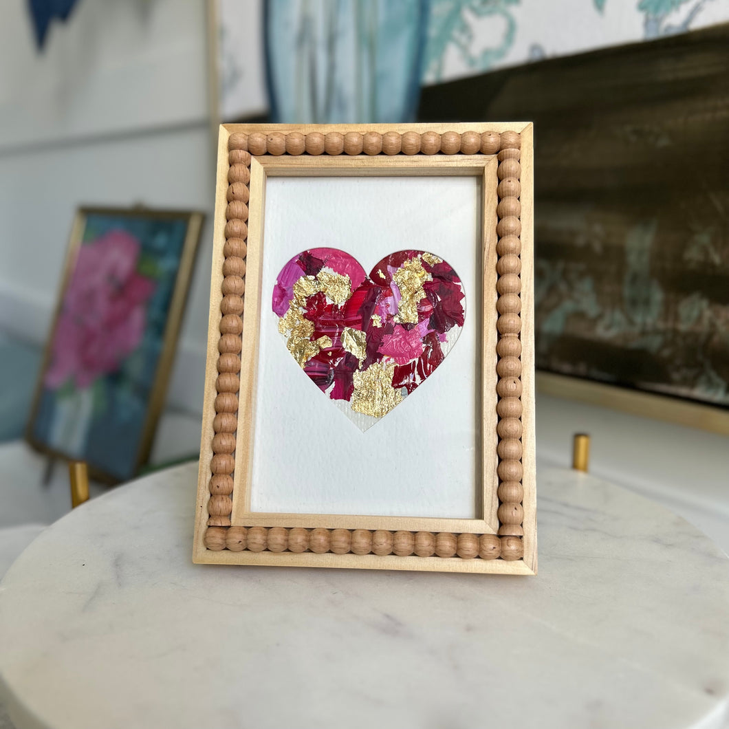 Framed Palette Heart