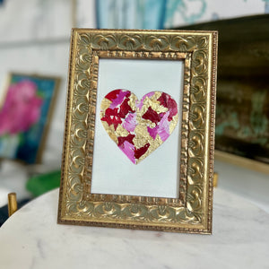 Framed Palette Heart