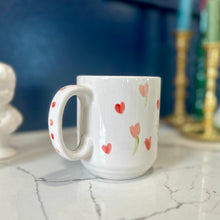 Load image into Gallery viewer, Hand Painted Valentine&#39;s Mug