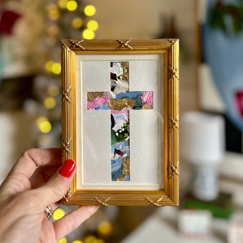 Framed Palette Cross