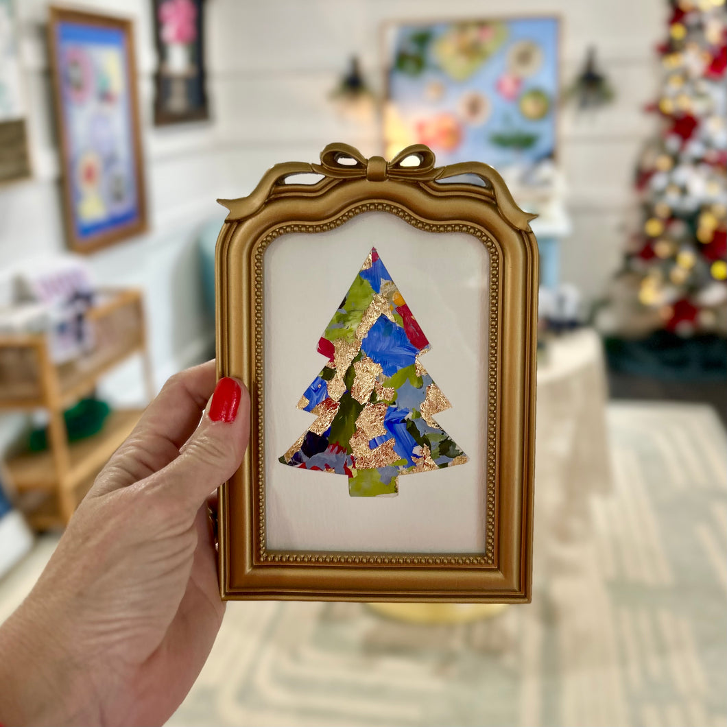 Framed Palette Tree