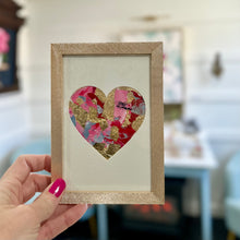 Load image into Gallery viewer, Framed Palette Heart