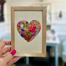 Load image into Gallery viewer, Framed Palette Heart