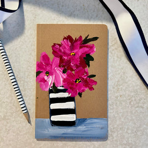 Hand Painted Rhododendron Journal